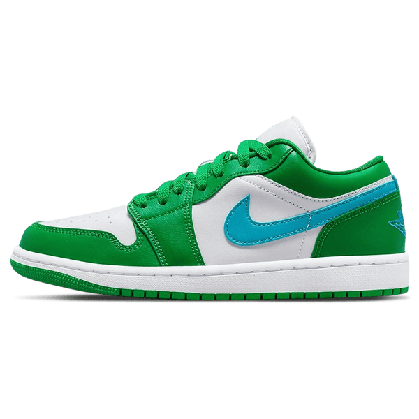 Air Jordan 1 Low Wmns 'Lucky Green'- Streetwear Fashion - helmiss.com