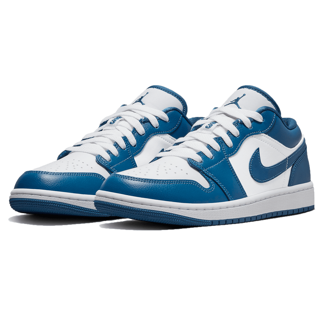 Air Jordan 1 Low Wmns 'Marina Blue'- Streetwear Fashion - helmiss.com