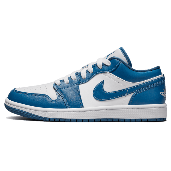 Air Jordan 1 Low Wmns 'Marina Blue'- Streetwear Fashion - helmiss.com