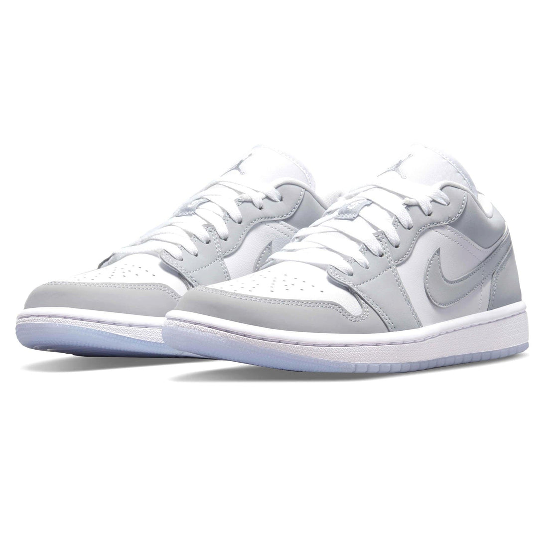 Air Jordan 1 Low Wmns 'White Wolf Grey'- Streetwear Fashion - helmiss.com