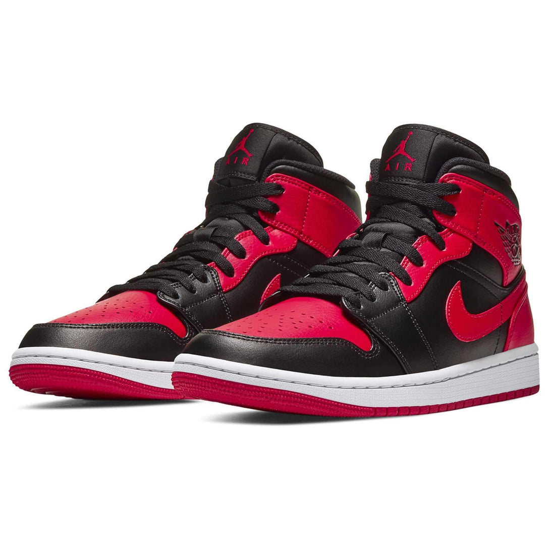 Air Jordan 1 Mid Banned 2020- Streetwear Fashion - helmiss.com