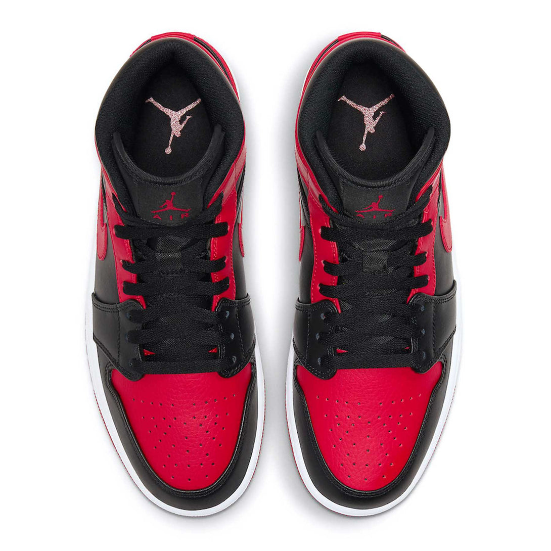 Air Jordan 1 Mid Banned 2020- Streetwear Fashion - helmiss.com