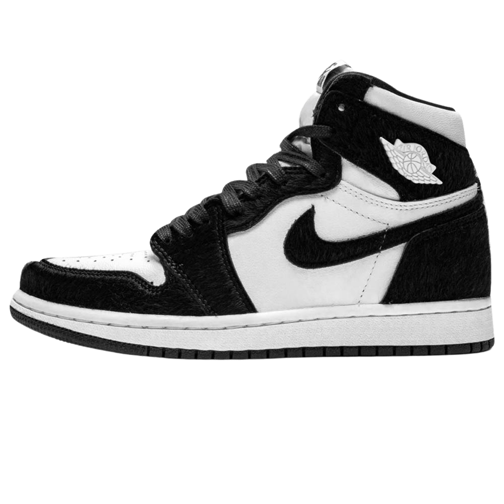 Air Jordan 1 Mid Black White Womens- Streetwear Fashion - helmiss.com