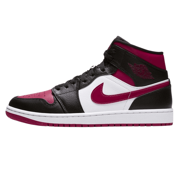 Air Jordan 1 Mid “Bred Toe”- Streetwear Fashion - helmiss.com