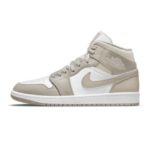 Air Jordan 1 Mid 'College Grey'- Streetwear Fashion - helmiss.com