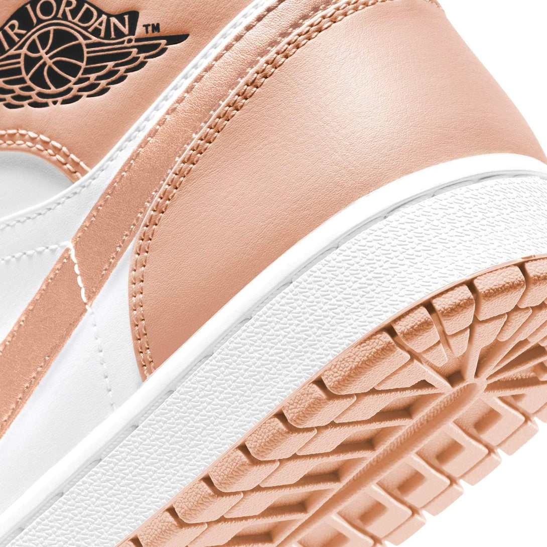 Air Jordan 1 Mid 'Crimson Tint'- Streetwear Fashion - helmiss.com