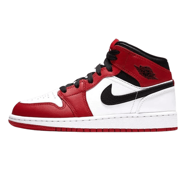 Air Jordan 1 Mid GS Chicago- Streetwear Fashion - helmiss.com