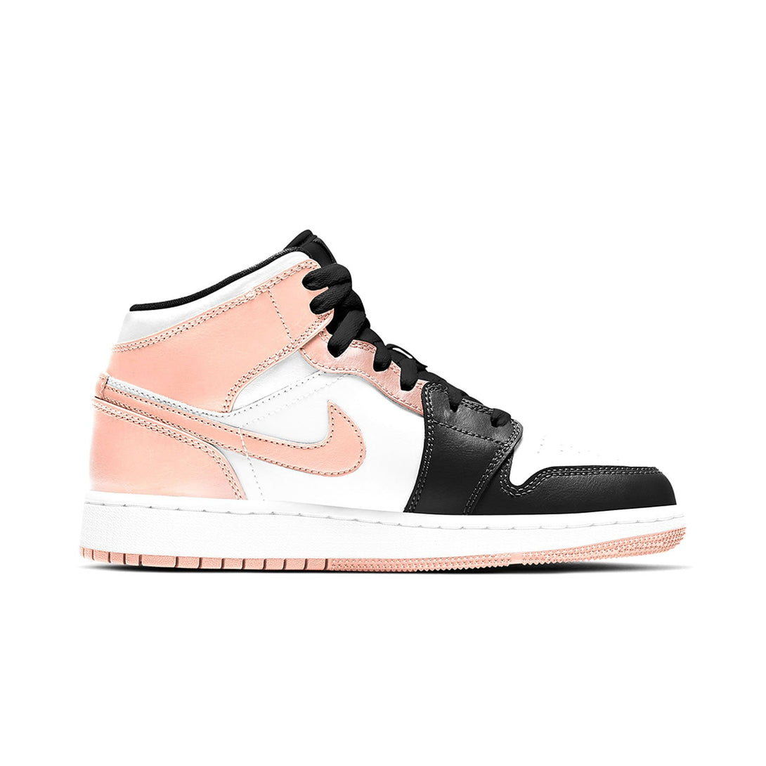 Air Jordan 1 Mid GS 'Crimson Tint'- Streetwear Fashion - helmiss.com