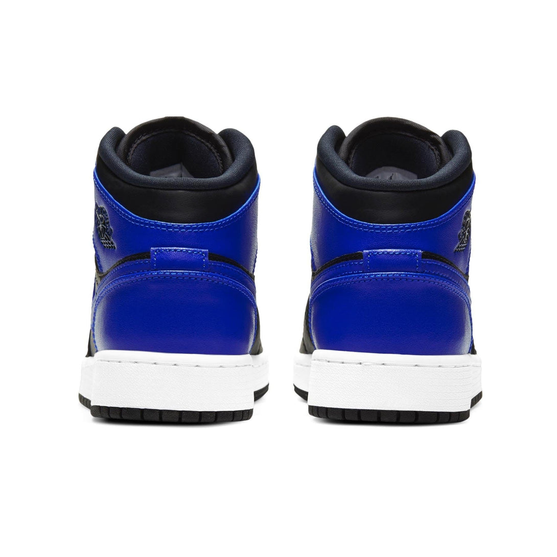 Air Jordan 1 Mid GS 'Hyper Royal'- Streetwear Fashion - helmiss.com