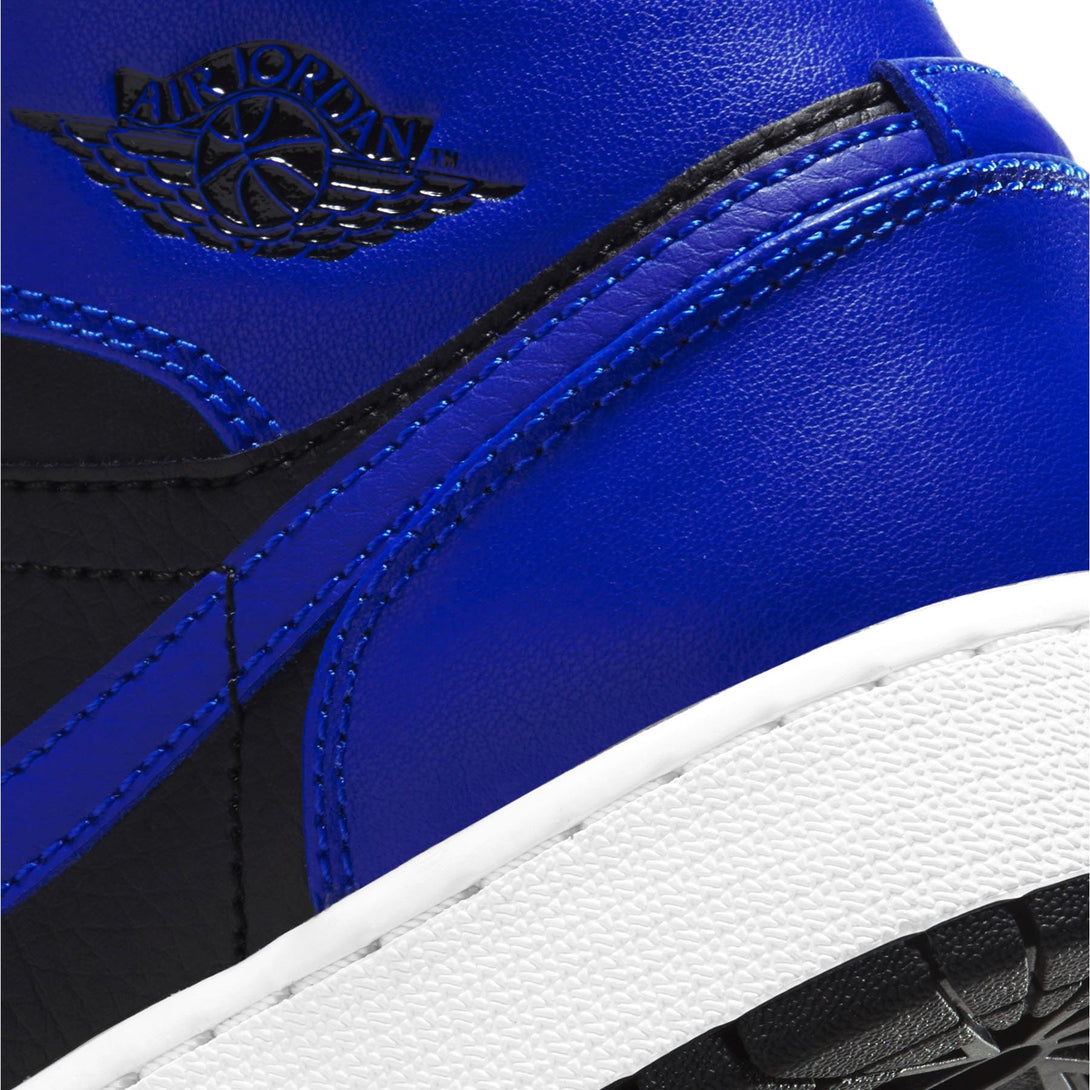 Air Jordan 1 Mid GS 'Hyper Royal'- Streetwear Fashion - helmiss.com