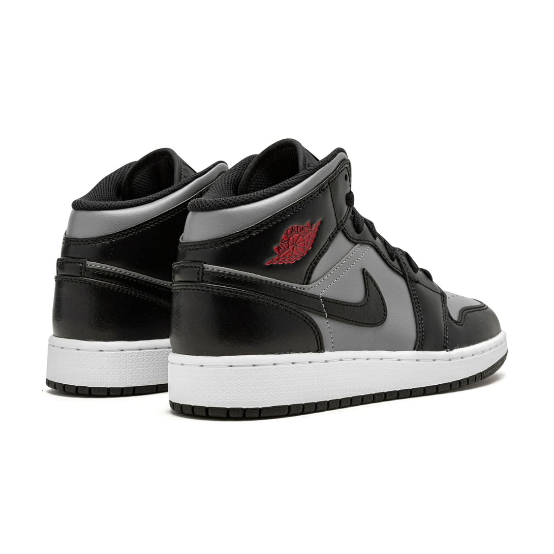 Air Jordan 1 Mid GS 'Shadow'- Streetwear Fashion - helmiss.com