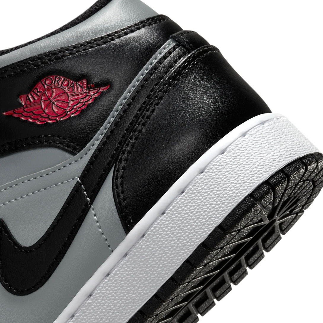 Air Jordan 1 Mid GS 'Shadow'- Streetwear Fashion - helmiss.com