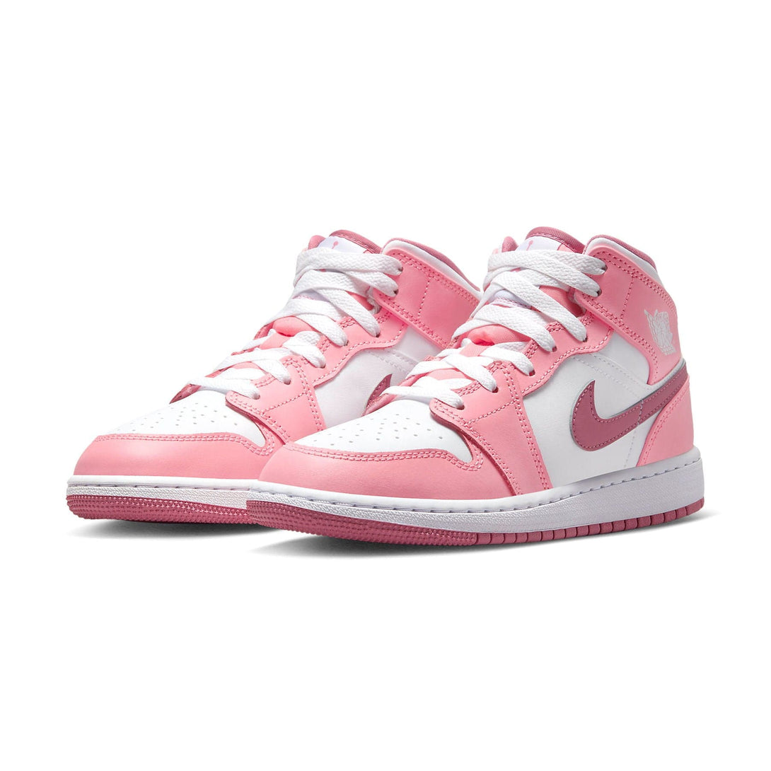 Air Jordan 1 Mid GS 'Valentine’s Day' 2023- Streetwear Fashion - helmiss.com