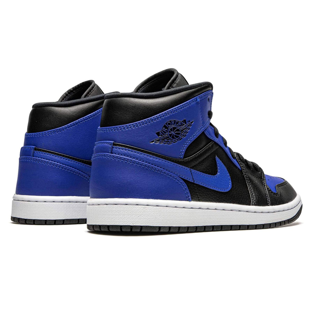 Air Jordan 1 Mid 'Hyper Royal'- Streetwear Fashion - helmiss.com