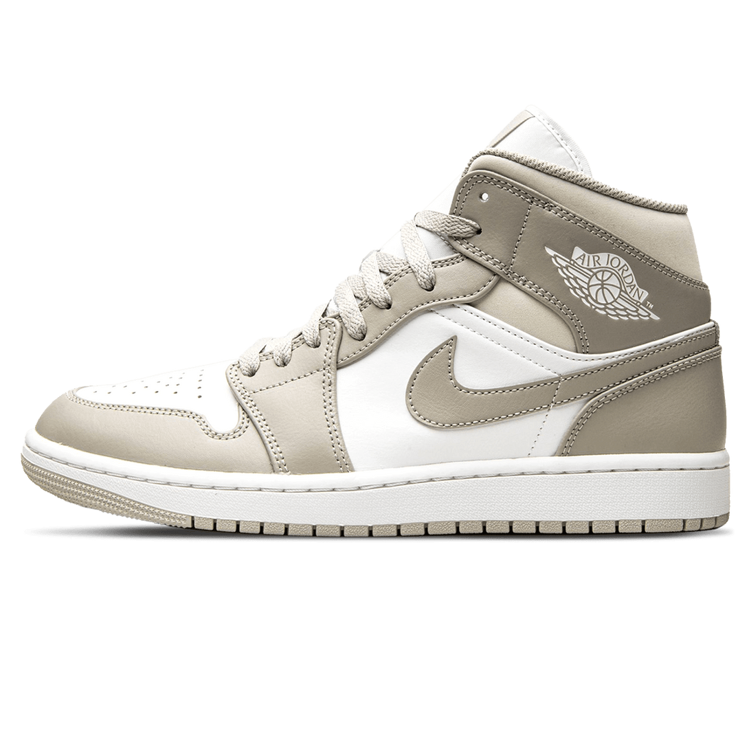 Air Jordan 1 Mid 'Linen'- Streetwear Fashion - helmiss.com