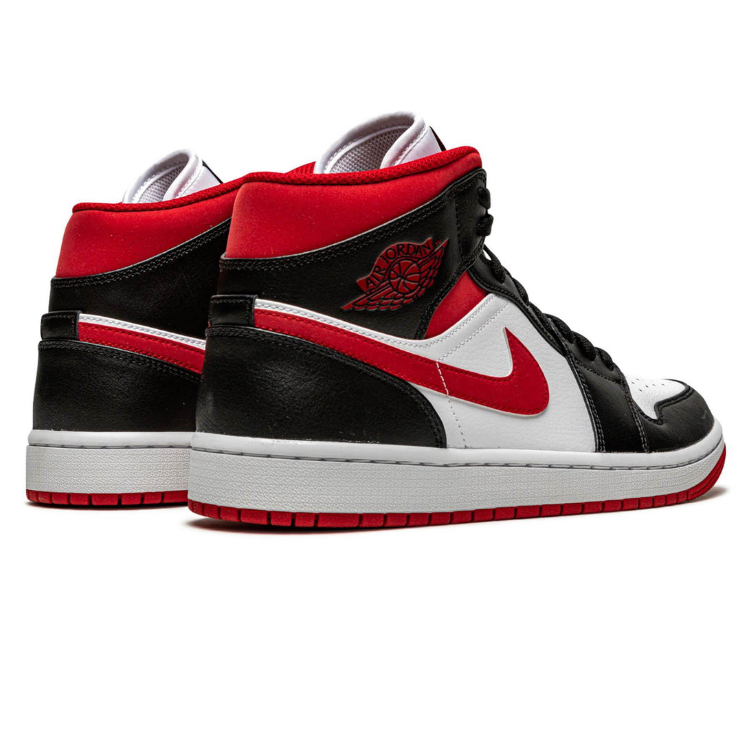 Air Jordan 1 Mid 'Metallic Red'- Streetwear Fashion - helmiss.com