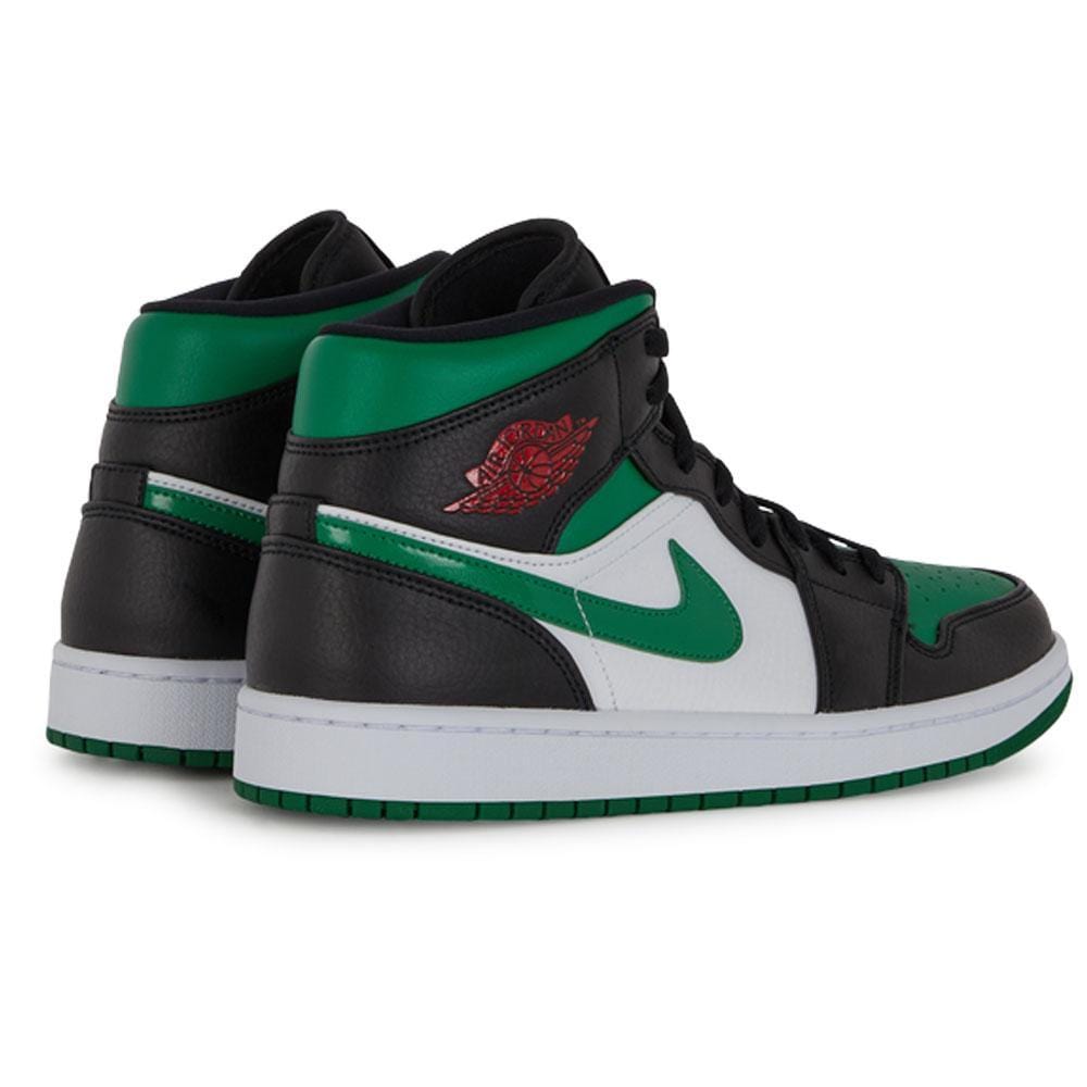 Air Jordan 1 Mid 'Pine Green'- Streetwear Fashion - helmiss.com