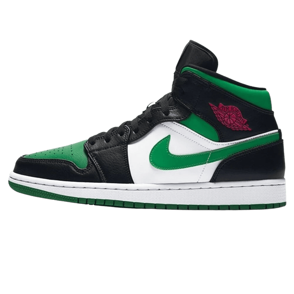 Air Jordan 1 Mid 'Pine Green'- Streetwear Fashion - helmiss.com