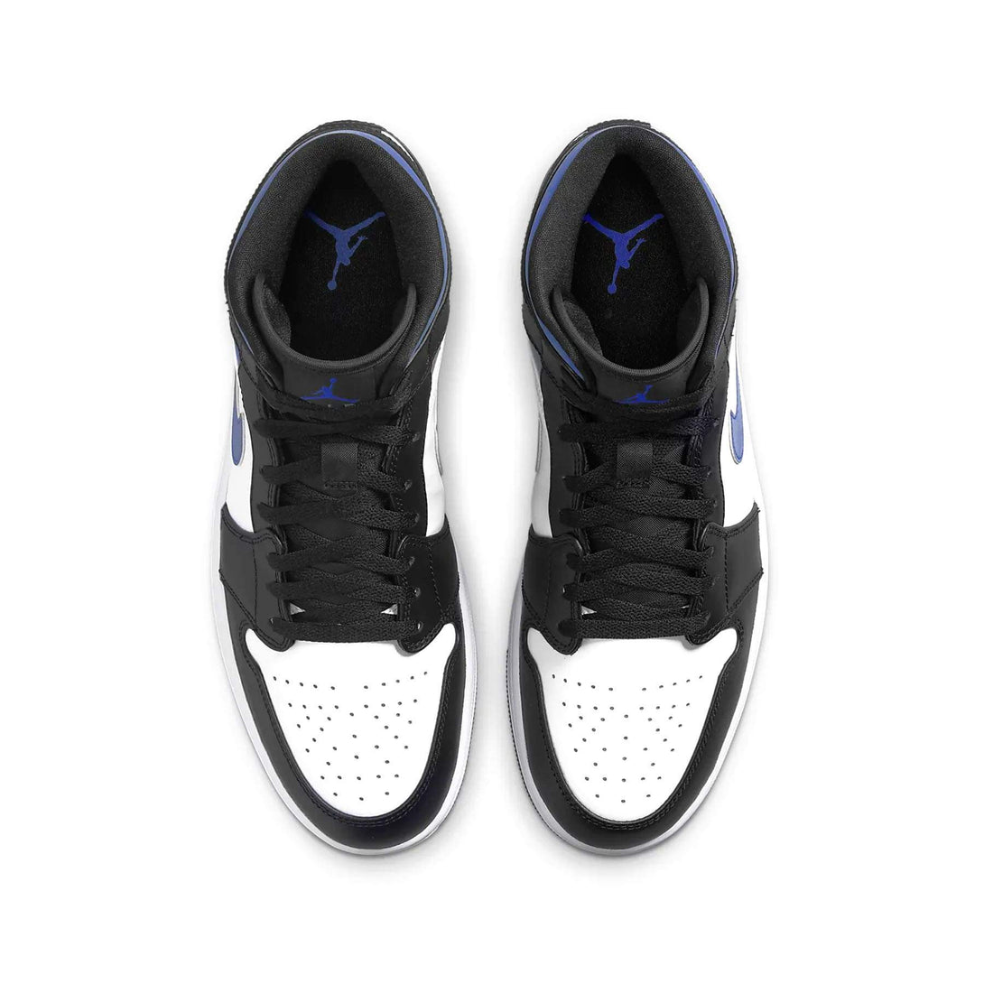 Air Jordan 1 Mid 'Racer Blue'- Streetwear Fashion - helmiss.com