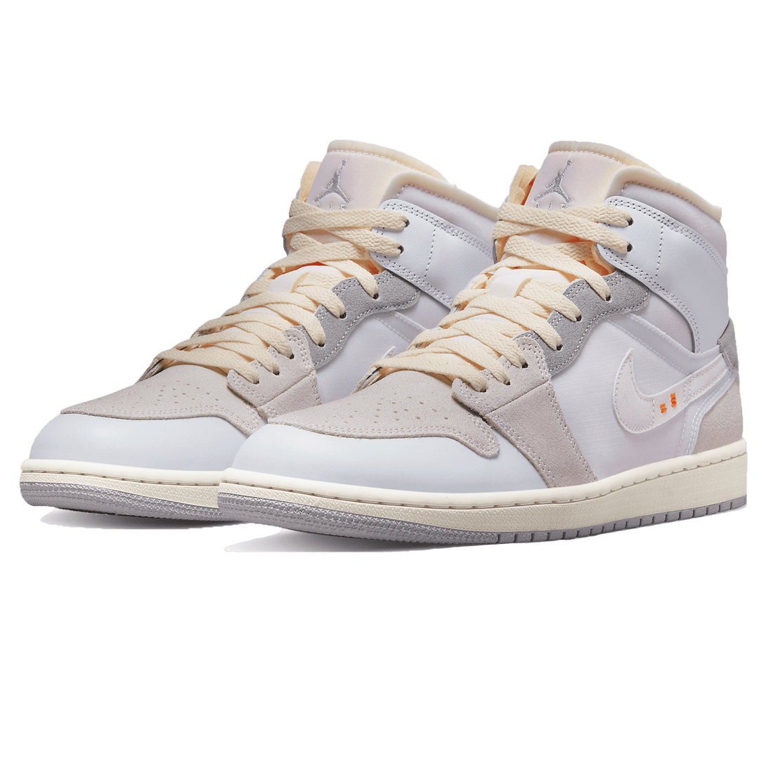 Air Jordan 1 Mid SE Craft 'Inside Out'- Streetwear Fashion - helmiss.com