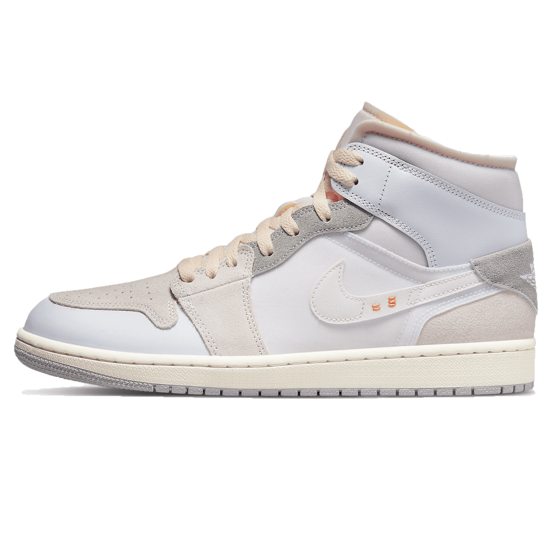 Air Jordan 1 Mid SE Craft 'Inside Out'- Streetwear Fashion - helmiss.com