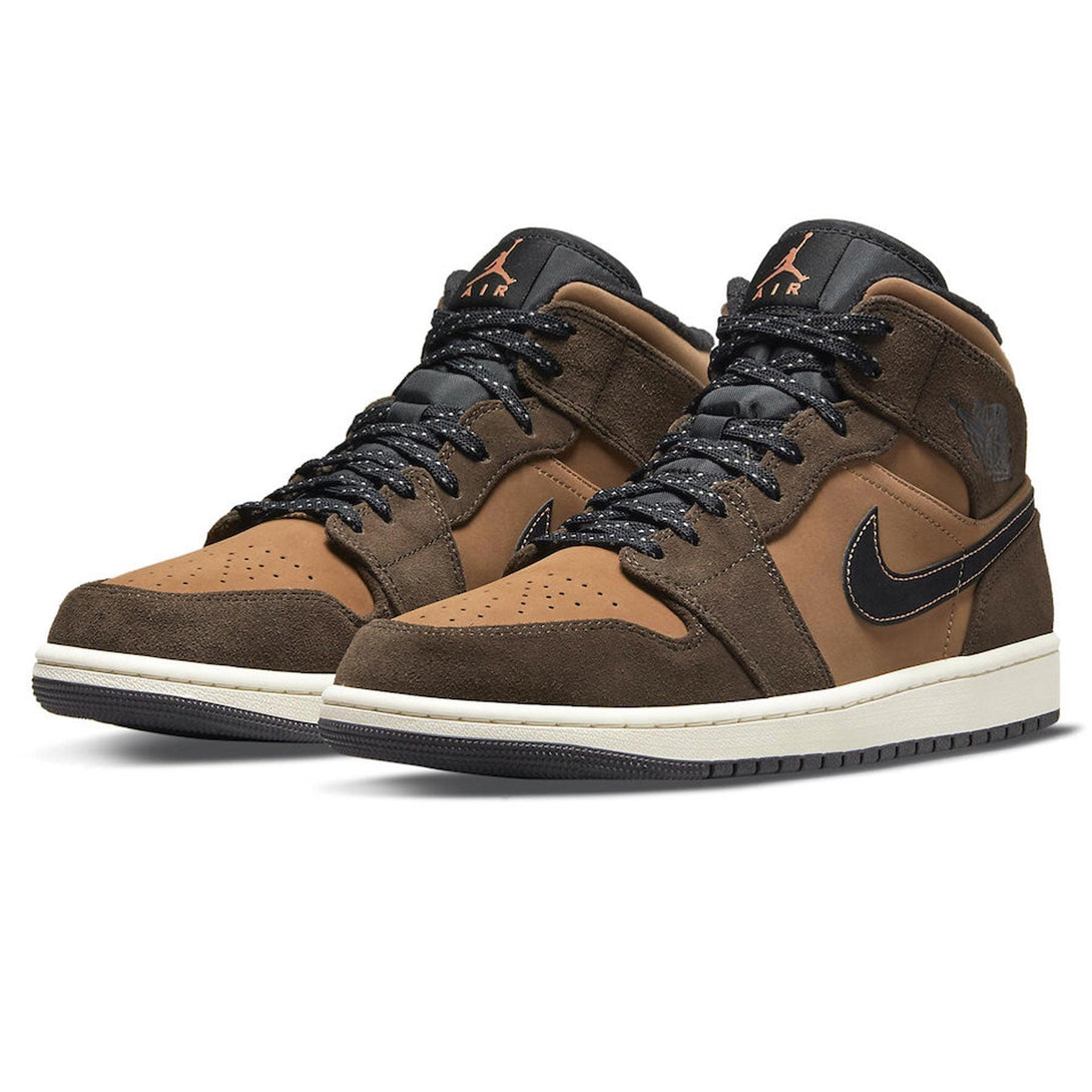 Air Jordan 1 Mid SE 'Earth Tone'- Streetwear Fashion - helmiss.com