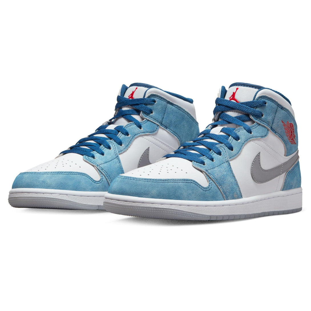 Air Jordan 1 Mid SE 'French Blue'- Streetwear Fashion - helmiss.com