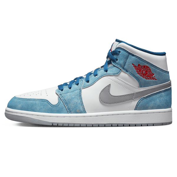 Air Jordan 1 Mid SE 'French Blue'- Streetwear Fashion - helmiss.com