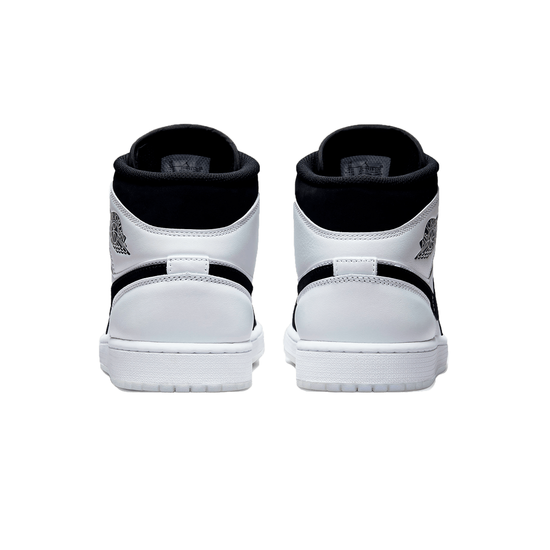 Air Jordan 1 Mid SE GS 'Diamond'- Streetwear Fashion - helmiss.com