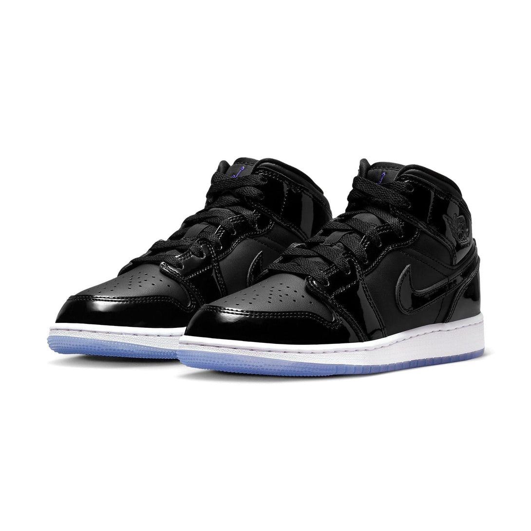 Air Jordan 1 Mid SE GS 'Space Jam'- Streetwear Fashion - helmiss.com