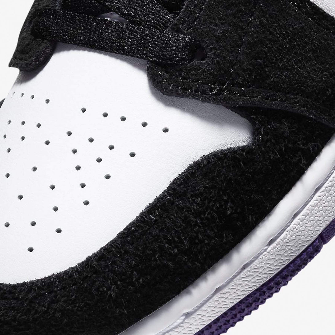 Air Jordan 1 Mid SE GS 'Varsity Purple'- Streetwear Fashion - helmiss.com