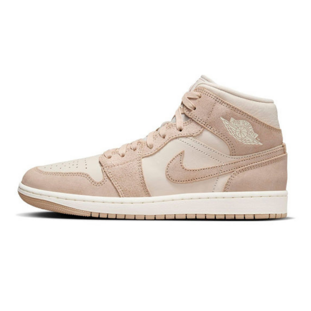 Air Jordan 1 Mid SE 'Legend Light Brown' Wmns- Streetwear Fashion - helmiss.com