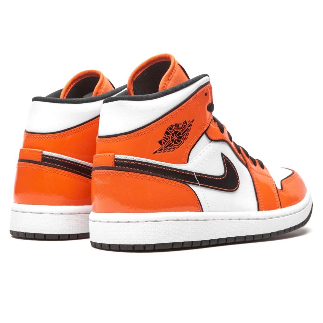 Air Jordan 1 Mid SE 'Turf Orange'- Streetwear Fashion - helmiss.com