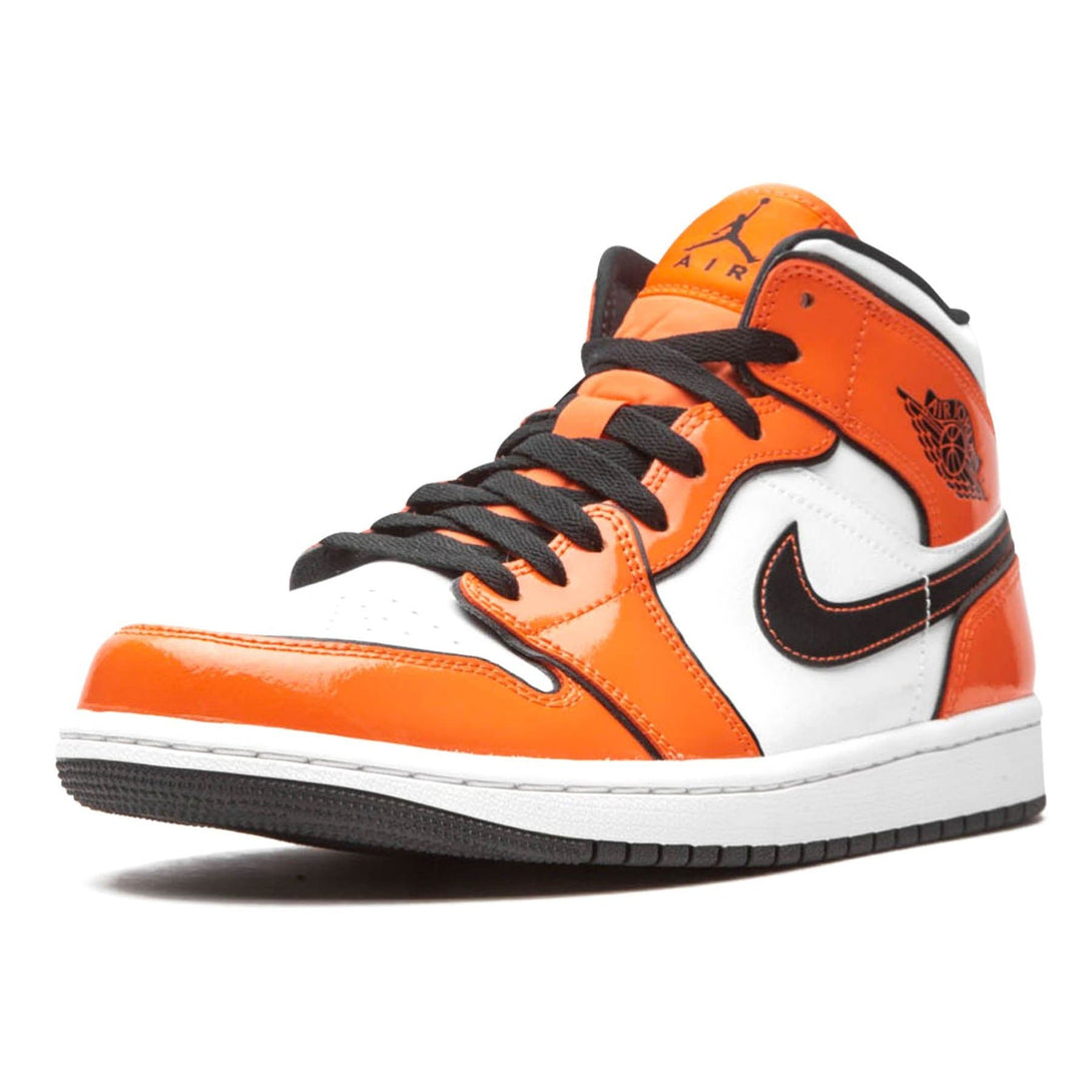 Air Jordan 1 Mid SE 'Turf Orange'- Streetwear Fashion - helmiss.com