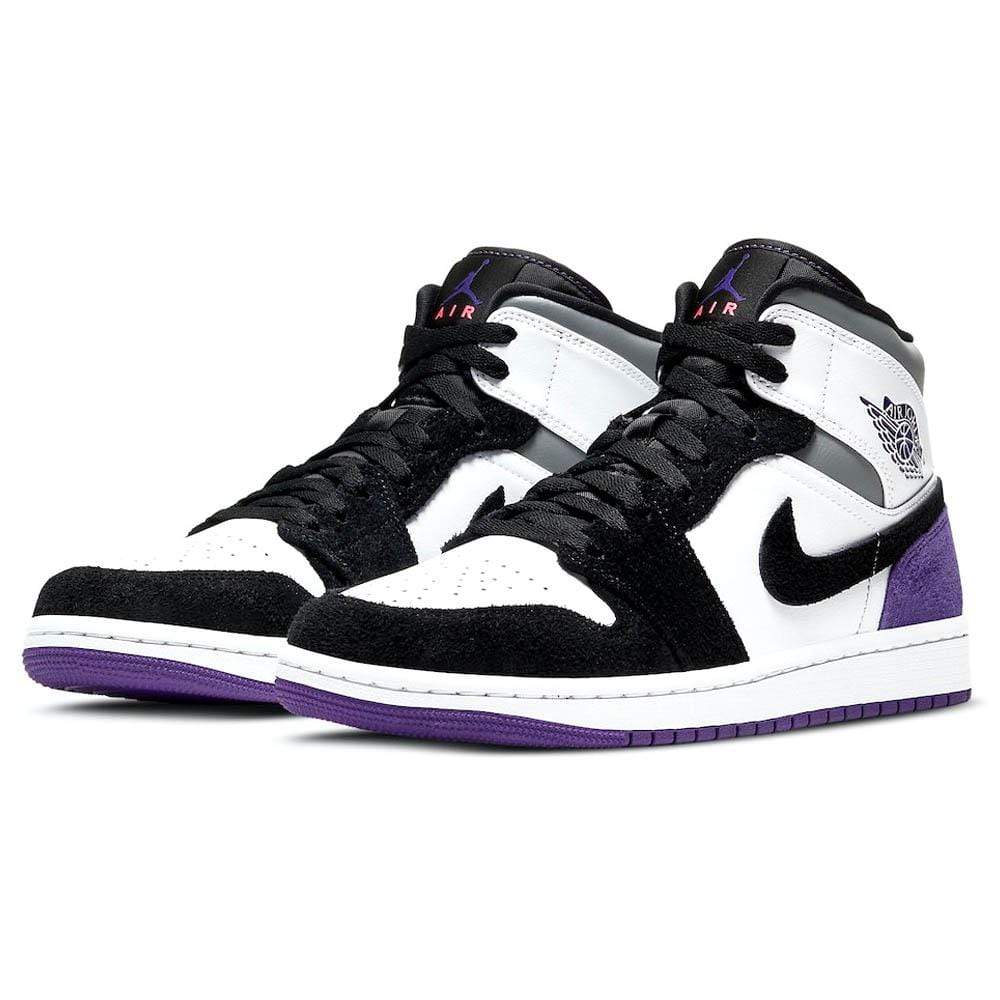 Air Jordan 1 Mid SE 'Varsity Purple'- Streetwear Fashion - helmiss.com