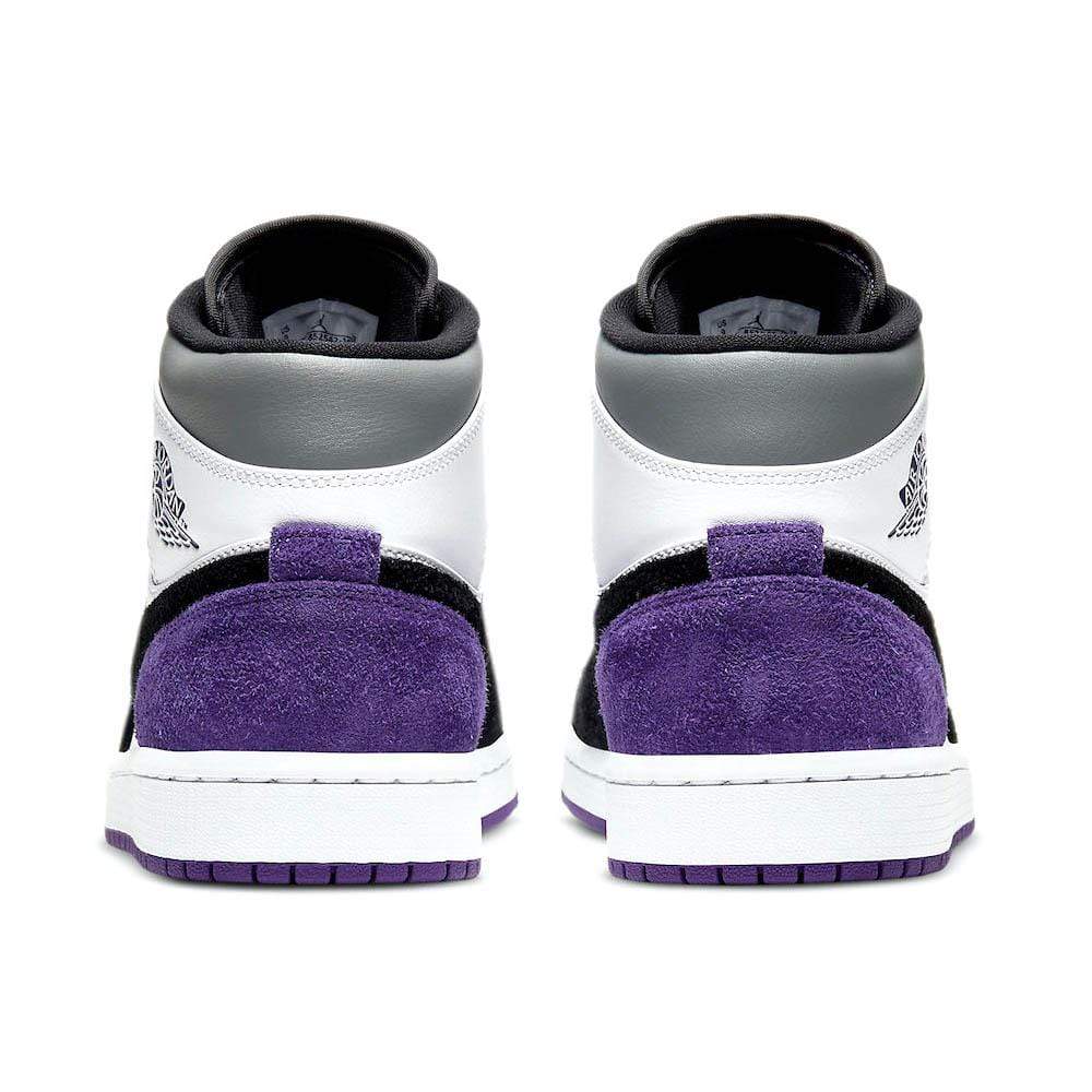 Air Jordan 1 Mid SE 'Varsity Purple'- Streetwear Fashion - helmiss.com