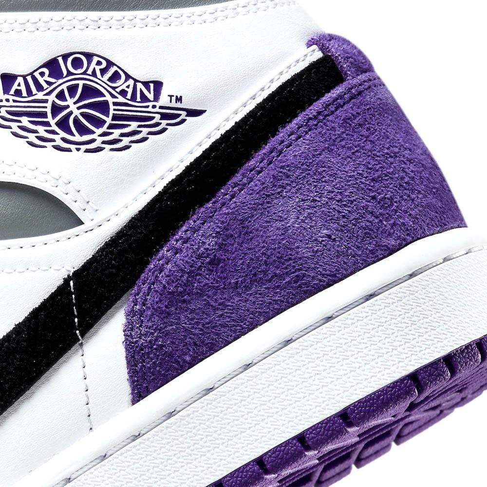 Air Jordan 1 Mid SE 'Varsity Purple'- Streetwear Fashion - helmiss.com