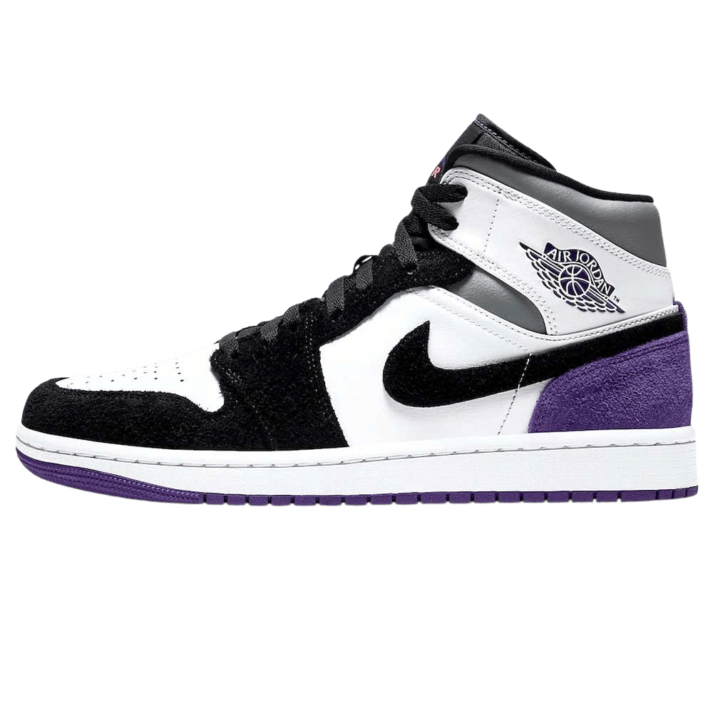 Air Jordan 1 Mid SE 'Varsity Purple'- Streetwear Fashion - helmiss.com