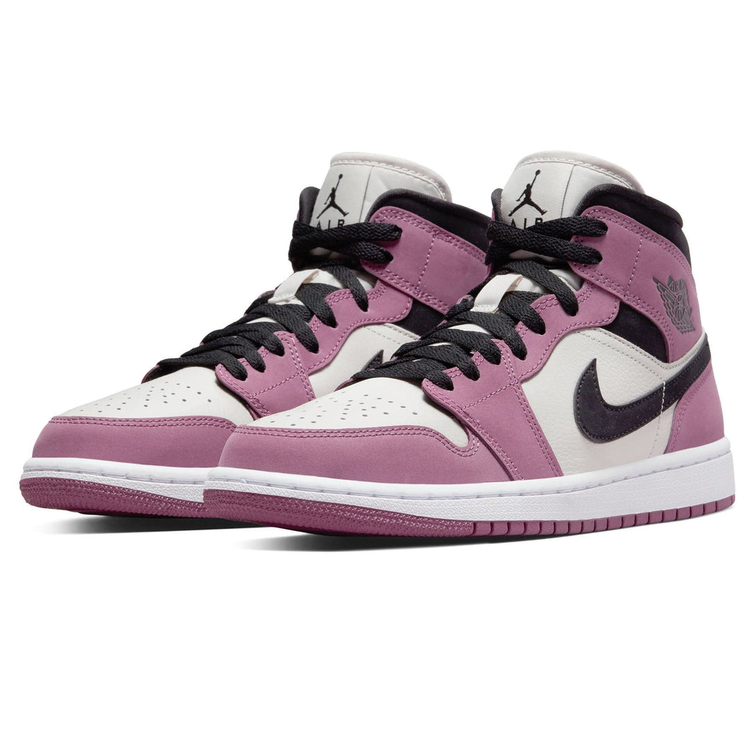 Air Jordan 1 Mid SE Wmns 'Berry Pink'- Streetwear Fashion - helmiss.com