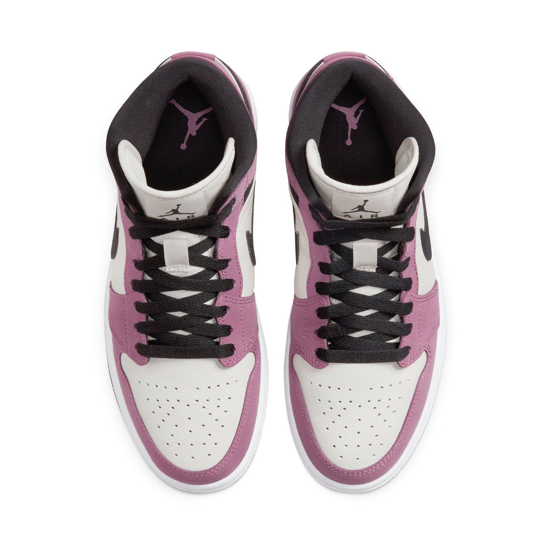 Air Jordan 1 Mid SE Wmns 'Berry Pink'- Streetwear Fashion - helmiss.com