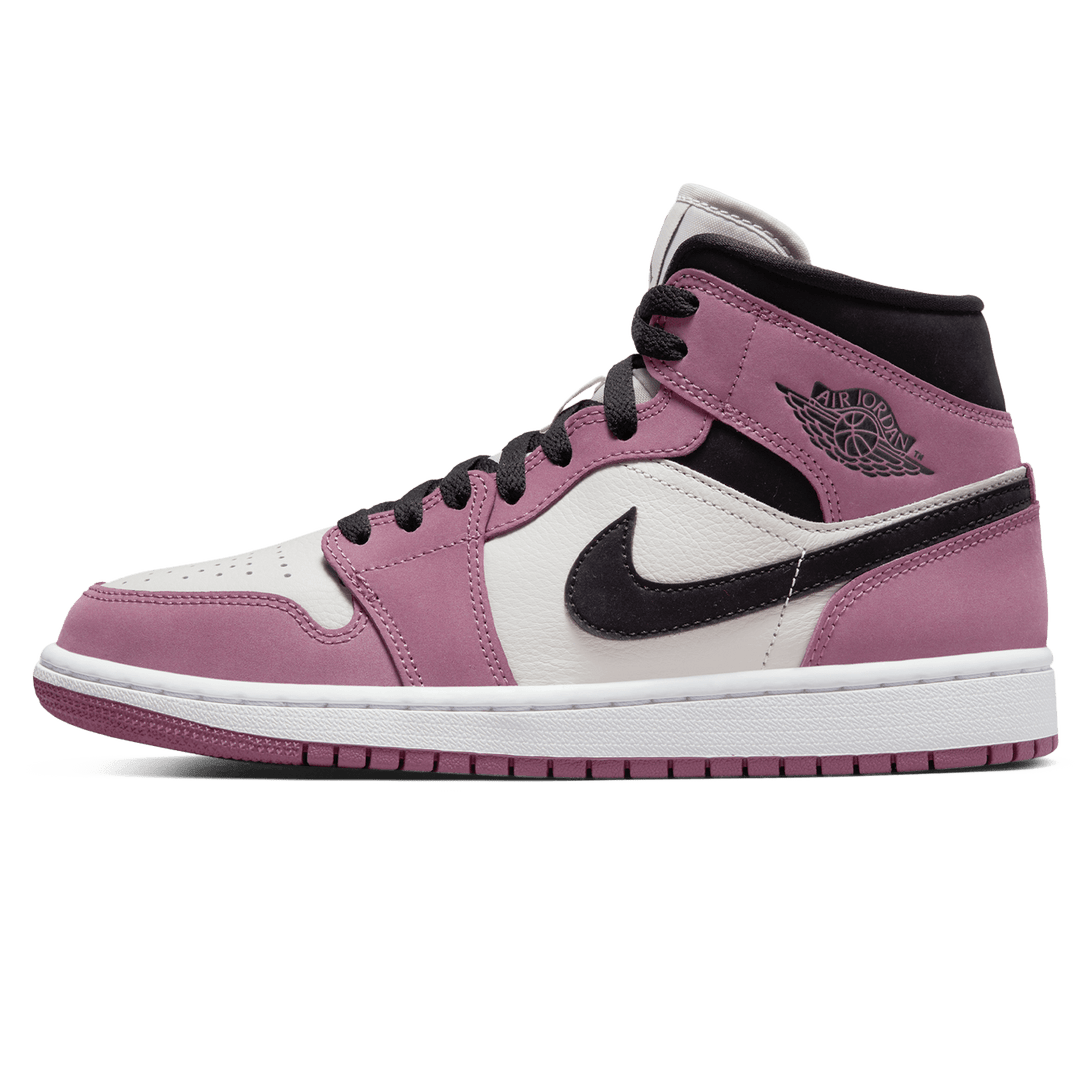 Air Jordan 1 Mid SE Wmns 'Berry Pink'- Streetwear Fashion - helmiss.com