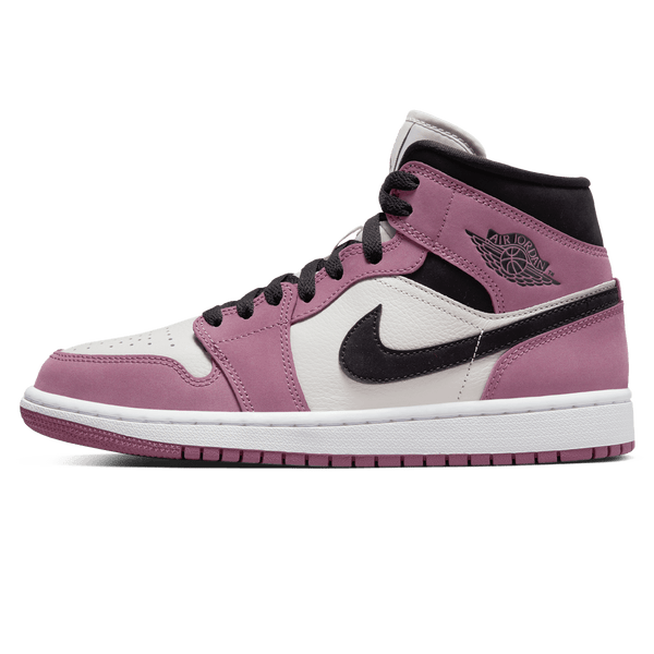 Air Jordan 1 Mid SE Wmns 'Berry Pink'- Streetwear Fashion - helmiss.com