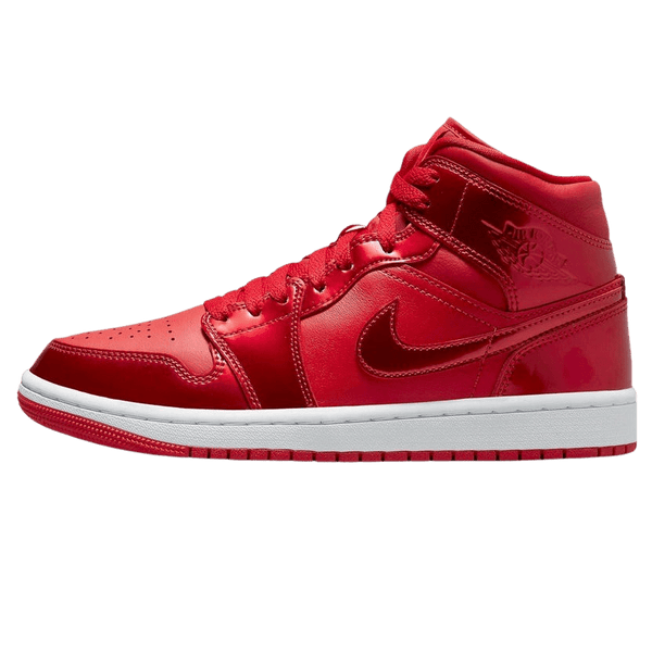 Air Jordan 1 Mid SE Wmns 'Red Pomegranate'- Streetwear Fashion - helmiss.com