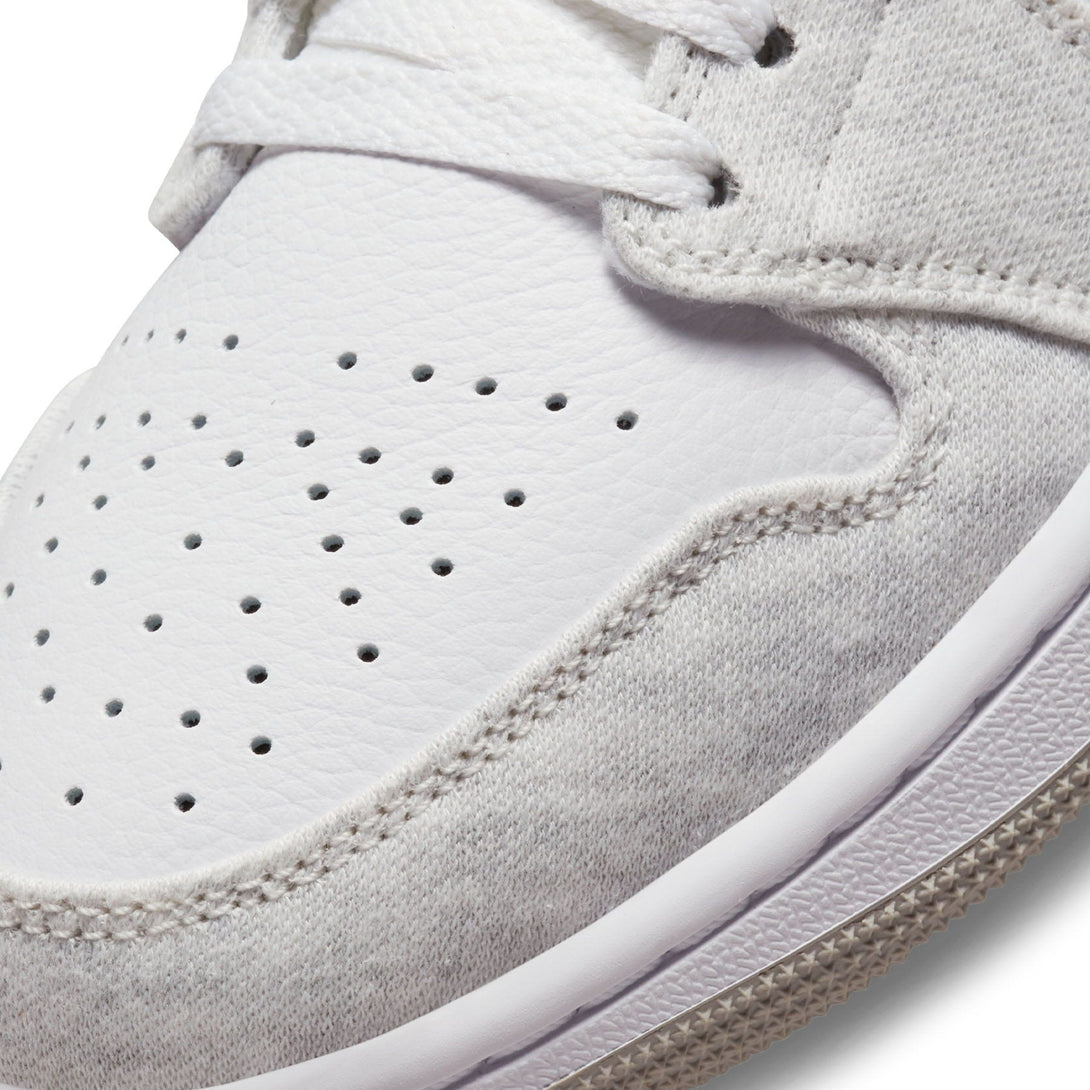 Air Jordan 1 Mid SE Wmns 'White Light Iron Ore'- Streetwear Fashion - helmiss.com