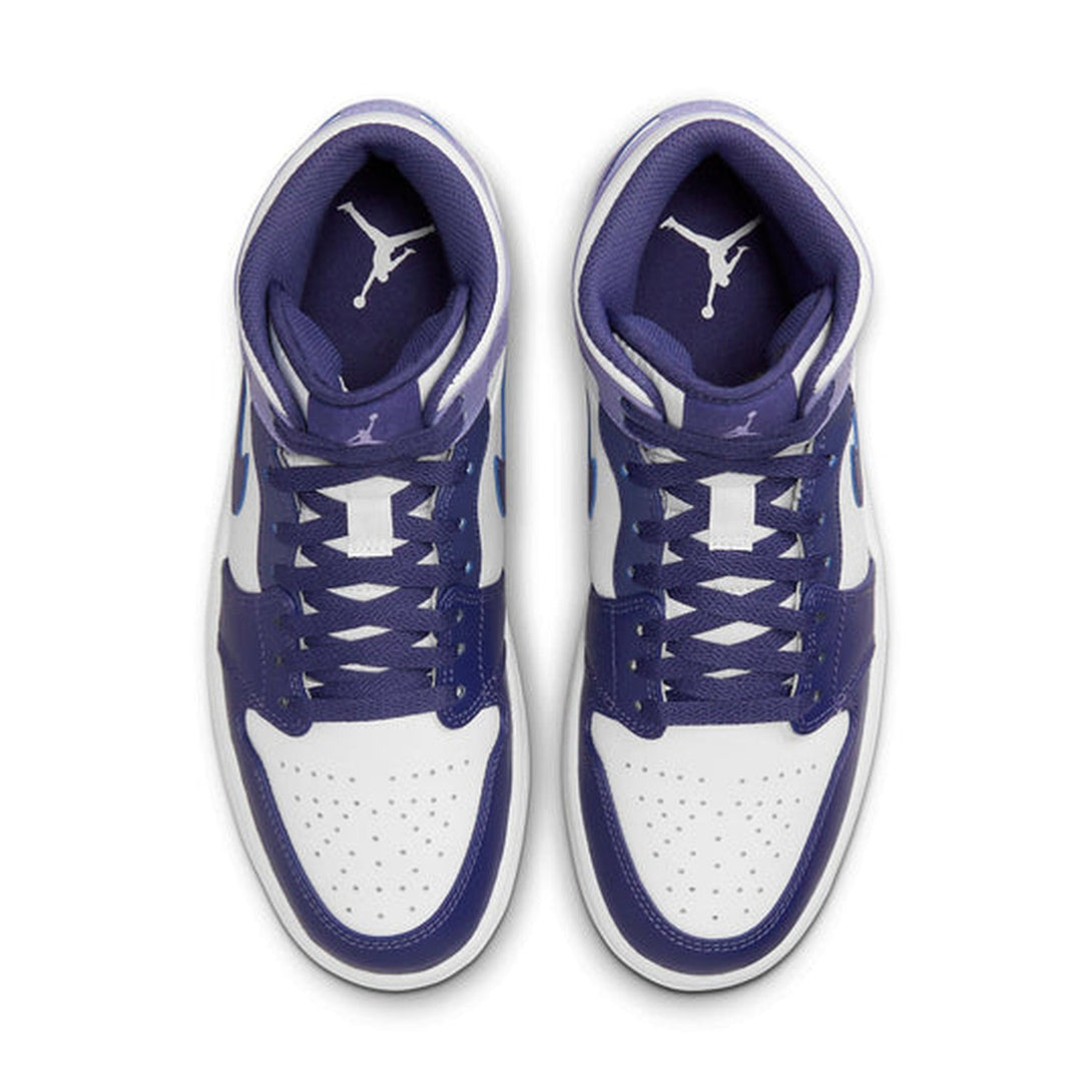 Air Jordan 1 Mid 'Sky J Purple'- Streetwear Fashion - helmiss.com