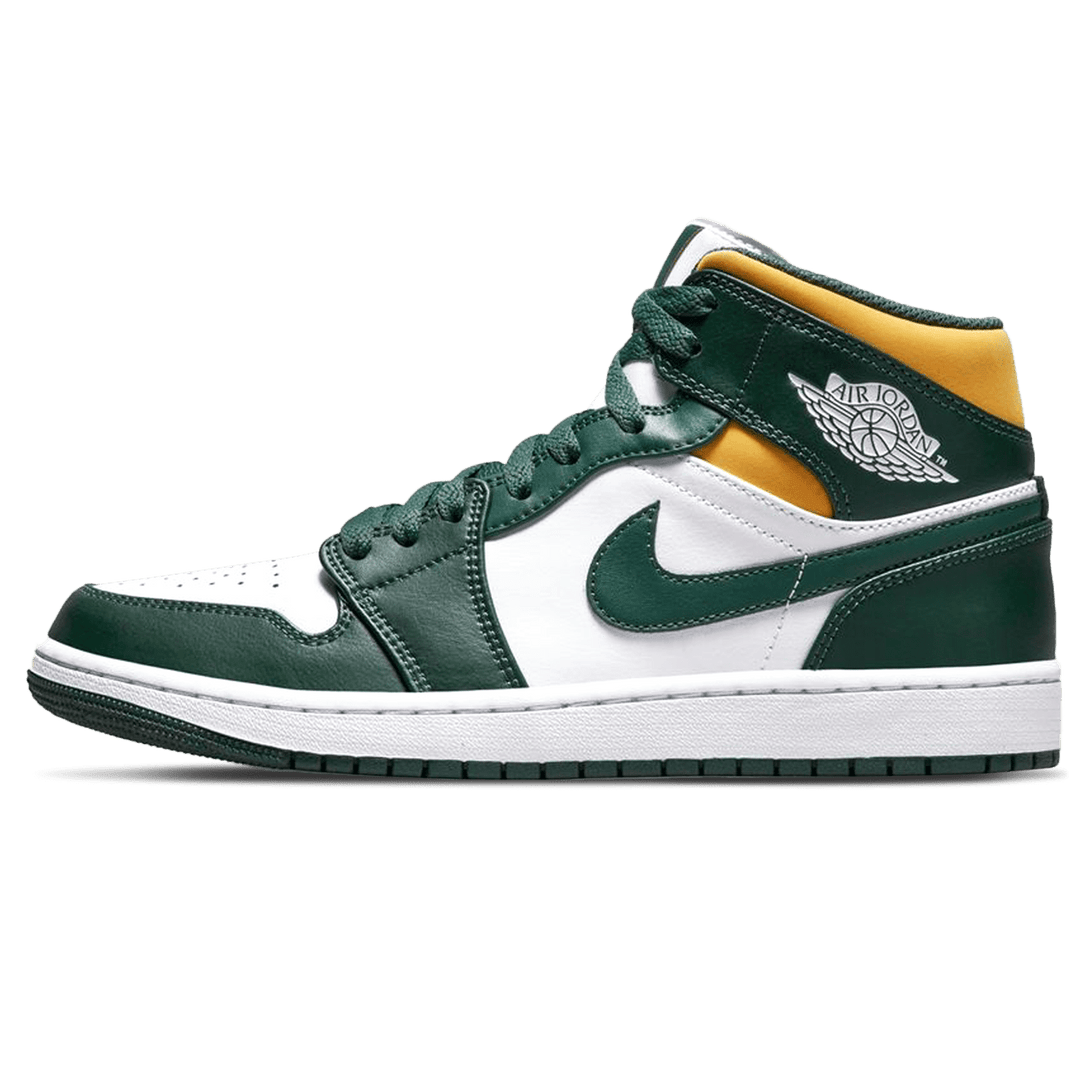 Air Jordan 1 Mid 'Sonics' 2021- Streetwear Fashion - helmiss.com