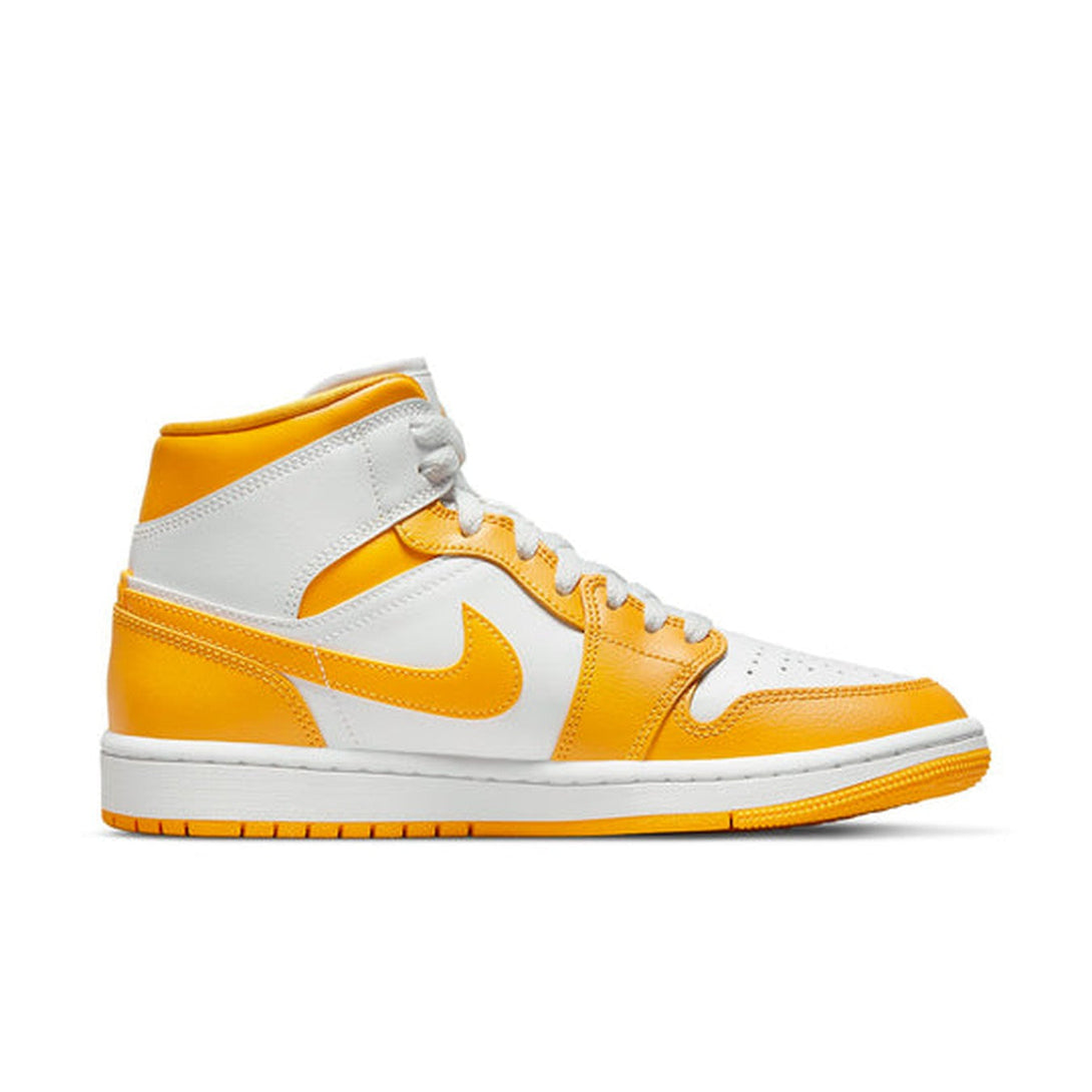 Air Jordan 1 Mid 'University Gold' Wmns- Streetwear Fashion - helmiss.com