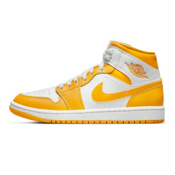 Air Jordan 1 Mid 'University Gold' Wmns- Streetwear Fashion - helmiss.com