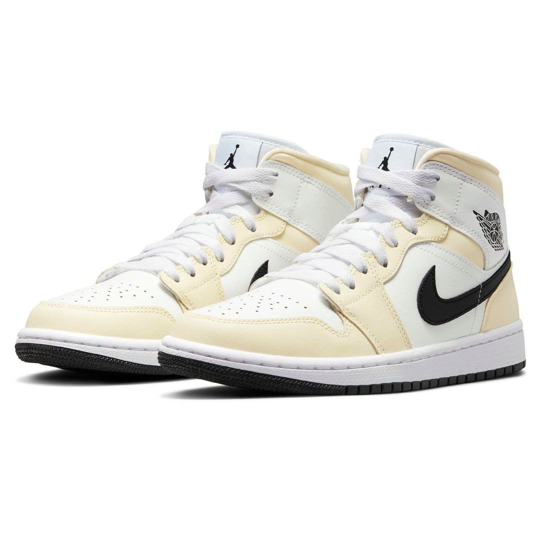 Air Jordan 1 Mid Wmns 'Coconut Milk'- Streetwear Fashion - helmiss.com