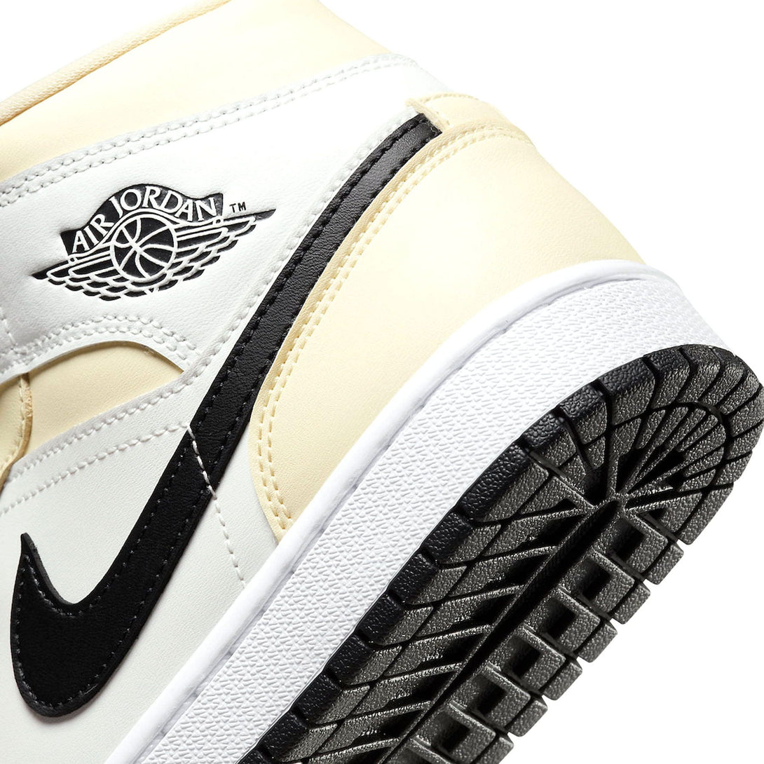 Air Jordan 1 Mid Wmns 'Coconut Milk'- Streetwear Fashion - helmiss.com